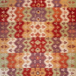KN611 Kilim, Natural dyes, hand spun wool Konya - Turkey. 8'6'' x 11'