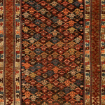 Antique Kurdish Traditional & Oriental (Iran) - 4'6'' x 8'4''