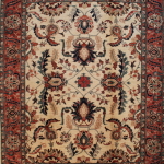 PLE089 Traditional & Oriental, Heriz (Afghanistan) - 9'x11'6''