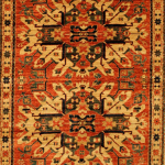 PLE413 Traditional & Oriental, Kazak (Pakistan) - 4'2'' x 5'6''